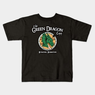 Dragon Inn (Black Print) Kids T-Shirt